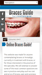 Mobile Screenshot of bracesguide.com